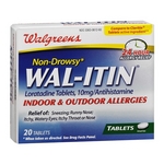 Walgreens Wal-Itin 24 Hour Allergy Relief Tablets
