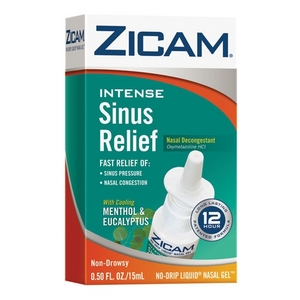 Zicam Intense Sinus Relief Nasal Gel