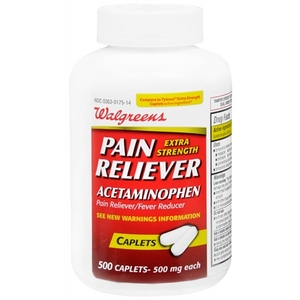 Walgreens Extra Strength Acetaminophen Pain Reliever