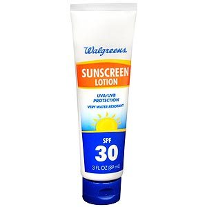 Walgreens Sunscreen Lotion