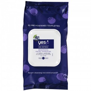 Yes to Blueberries Brightening Facial Towelettes