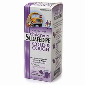 Sudafed PE Children's Cold & Cough