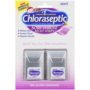 Chloraseptic Sore Throat Relief Strips