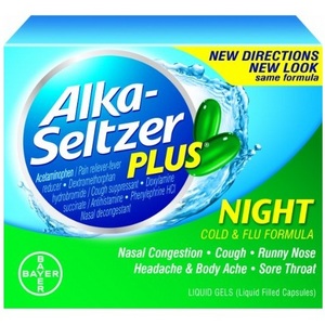 Alka-Seltzer Plus Night Cold & Flu