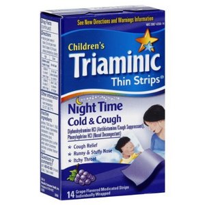 Triaminic Children's Night Time Cold & Cough Thin Strips