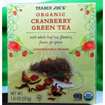 Trader Joe's - Organic Cranberry Green Tea