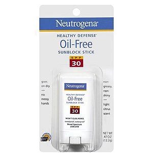 Neutrogena Healthy Defense Oil-Free Sunblock Stick SPF 30