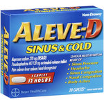 Aleve-D Sinus & Cold Caplets Multi-Symptom Relief