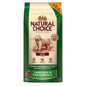 Nutro Natural Choice Adult Lamb Meal & Rice Formula Dry Dog Food