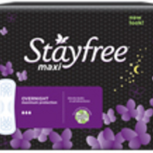 Stayfree Maxi Overnight with Wings