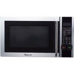 Magic Chef 1.1 Cubic Feet 1000-Watt Stainless Microwave with Digital Touch