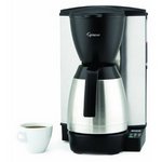 Capresso MT600 10-Cup Programmable Coffeemaker with Stainless-Steel Thermal Carafe