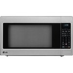 LG 2.0 Cu Ft Counter Top Microwave Oven With True Cook Plus and EZ Clean Oven, Stainless Steel - Optional Trim Kit Available