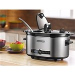 KitchenAid Stainless Steel QT. Slow Cooker with Flip Lid