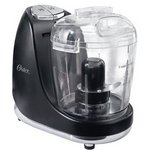 Oster 3-Cup Mini Chopper with Whisk, Black -000