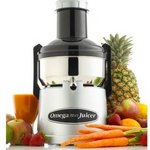 Omega Commercial 350-Watt Stainless-Steel Pulp-Ejection Juicer