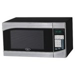 Oster 0.9 Cubic Feet Digital Microwave Oven, Stainless/Black