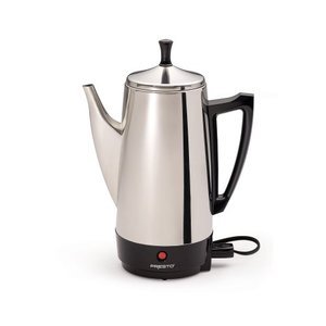 New - 12-Cup Stainless Steel Coffee Maker by Presto 2811
