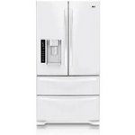 LG 24.7 cu. ft. French Door Bottom-Freezer Refrigerator LMX25981SW