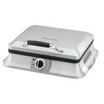 Cuisinart WAF-6 Traditional-Style 6-Slice Waffle Iron, Brushed Stainless Steel WAF%2D6