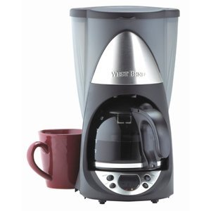West Bend 10-Cup Drip Coffeemaker, Black and Stainless