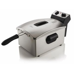 Oster 4-Liter Cool Zone Deep Fryer, Stainless Steel