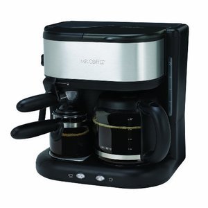 Mr. Coffee Combination Steam Espresso and 10-Cup Coffeemaker