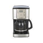Mr. Coffee 12-Cup Programmable Pause N Serve Coffee Maker, Stainless Steel