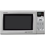 Sharp R-80JS 0.9-Cubic Foot Grill 2 Convection Microwave, Silver R820JS