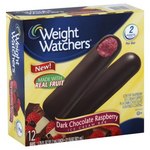 Weight Watchers Dark Chocolate Raspberry Ice Cream Bars