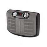 Holmes Ultra-Quiet Dual Ceramic Heater with 1-Touch Electronic Thermostat,