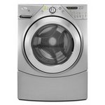 Whirlpool : 4.4 cu. ft. Front Load Steam Washer - Silver