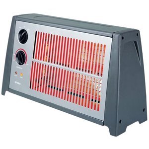 Optimus H-2222 Portable Fan Forced Radiant Heater with Thermostat Optimus H-2222