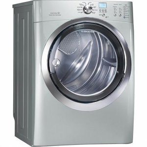 8.0 cu. ft. Capacity 27" Gas Dryer IQ-Touch Electronic Controls Fastest Dry Time Perfect Steam Dryer Luxury-Quiet Sound System: EIMGD60LSS