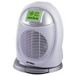 Optimus H-1410 Portable Digital Oscillating Fan Heater with Thermostat and Touch-Screen Control