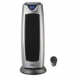 Optimus 21-Inch Oscillating Tower Heater with Digital Temperature Readout and Remote Control H-7315