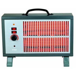 Optimus H-2200 Portable Fan-Forced Radiant Heater with Thermostat