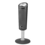 Air King Pedestal Ceramic Heater with Adjustable Thermostat, 8-hour Timer and Remote Control