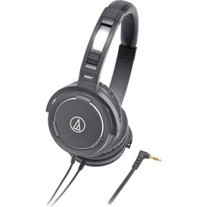 Audio-Technica Solid Bass Over-Ear Headphones ATH-WS55BK