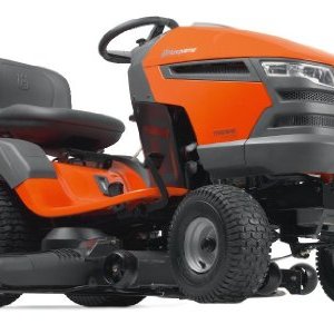 Husqvarna 48-Inch 724cc HP Briggs & Stratton Intek V-Twin Pedal Activated Hydrostatic Transmission Riding Lawn Tractor 960430110