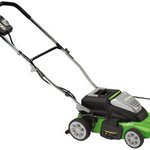 Earthwise 14-Inch 24 Volt Side Discharge/Mulching Cordless Electric Lawn Mower