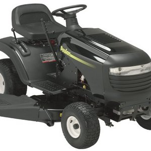 Poulan Lawn Tractor with 38-Inch Steel Deck, 1.5 HP Briggs & Stratton Engine, 5 Speed Transmission and 18-Inch Rear Tires PO14538LT
