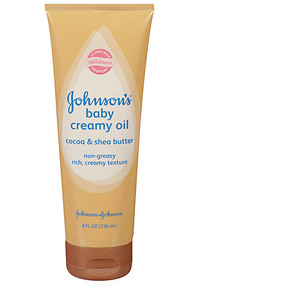 Johnson's Baby Creamy Oil - Cocoa & Shea Butter