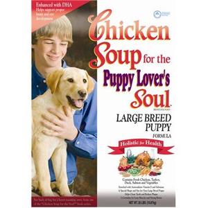 Chicken Soup for the Puppy Lover's Soul Large Breed Puppy Formula Dry Dog Food