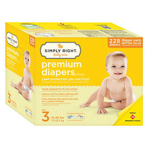 Simply Right Baby Diapers