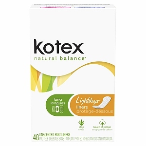 Kotex Natural Balance Lightday Liners 