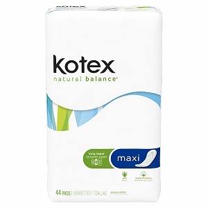 Kotex Natural Balance Maxi Pads