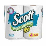 Scott Rapid-Dissolving Bath Tissue