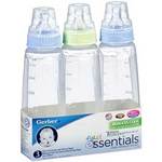 Gerber First Essentials Glass Bottles Silicone Nipple