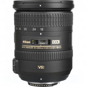 Nikon Nikkor 18-200mm f/3.5-5.6G ED IF AF-S DX VR-II Lens